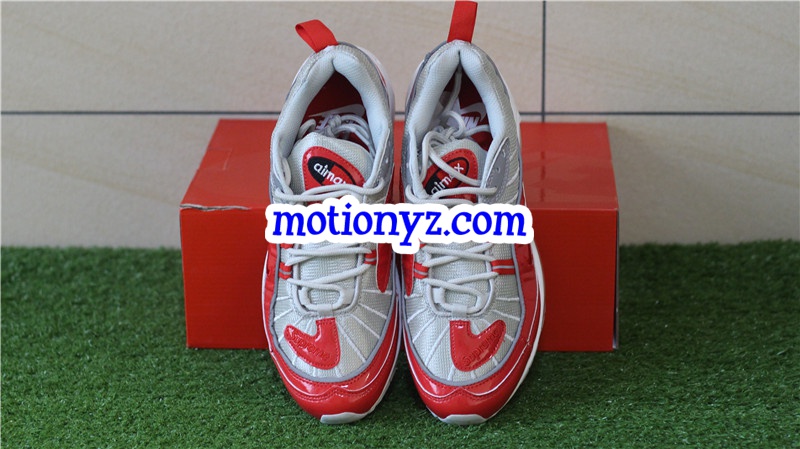 Nike Air Max 98 Supreme Red Silver